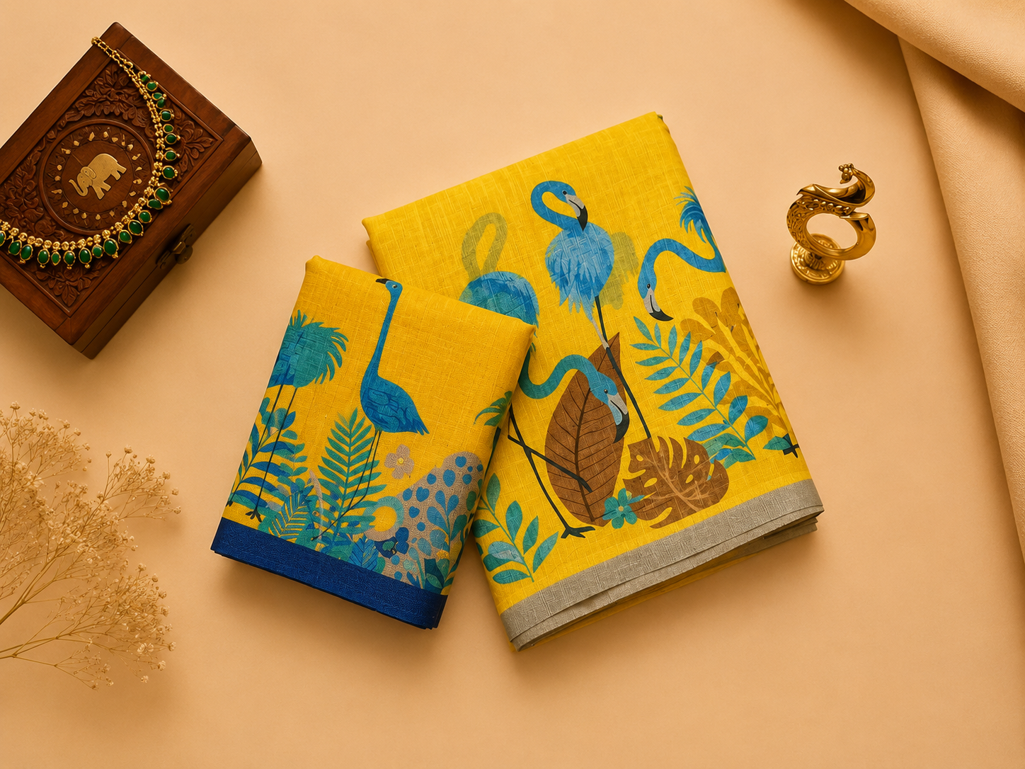 Linen Sarees