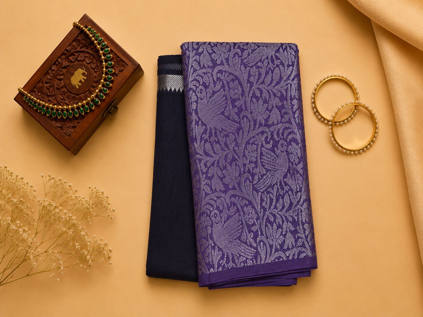 Sungudi Cotton Saree