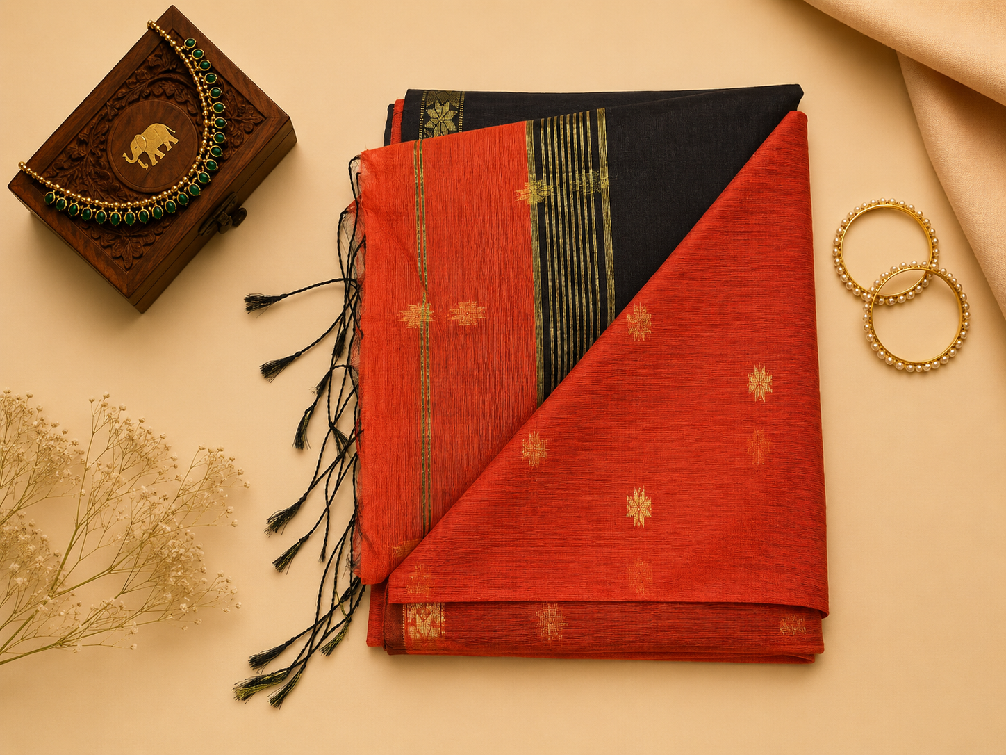 Maheswari Cotton Silk Sarees