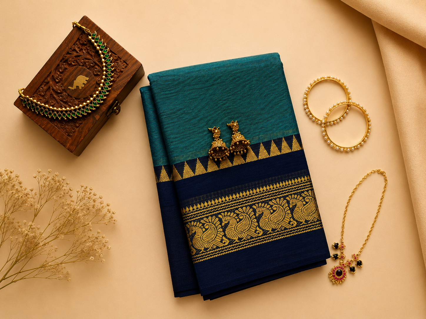 Chettinadu Cotton Sarees