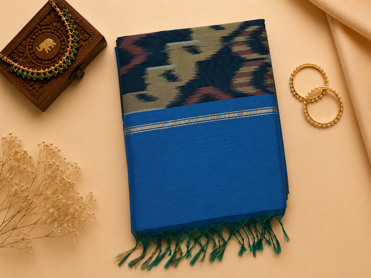 Pochampally Silk Cotton Sarees