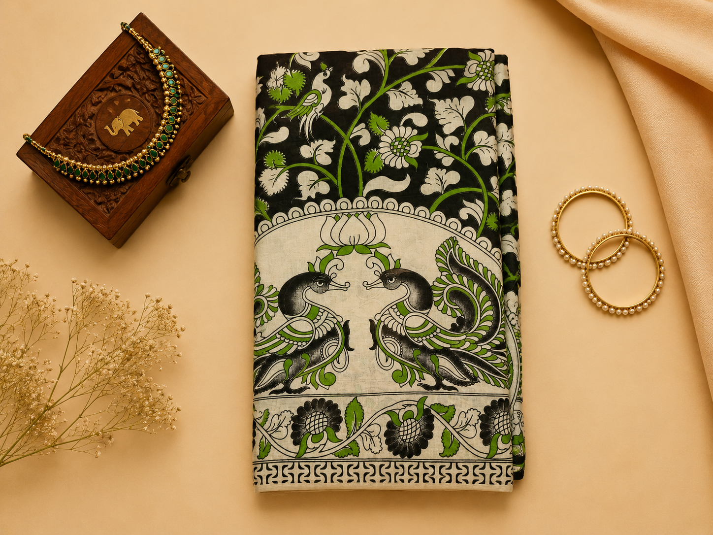 Kalamkari Cotton Sarees