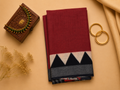 Linen Handblock Saree (Jaipur Saree)