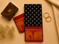 Madurai Sungudi Block Print Saree