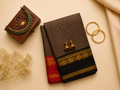 Narayanpethu Ganga Jamuna Check Saree