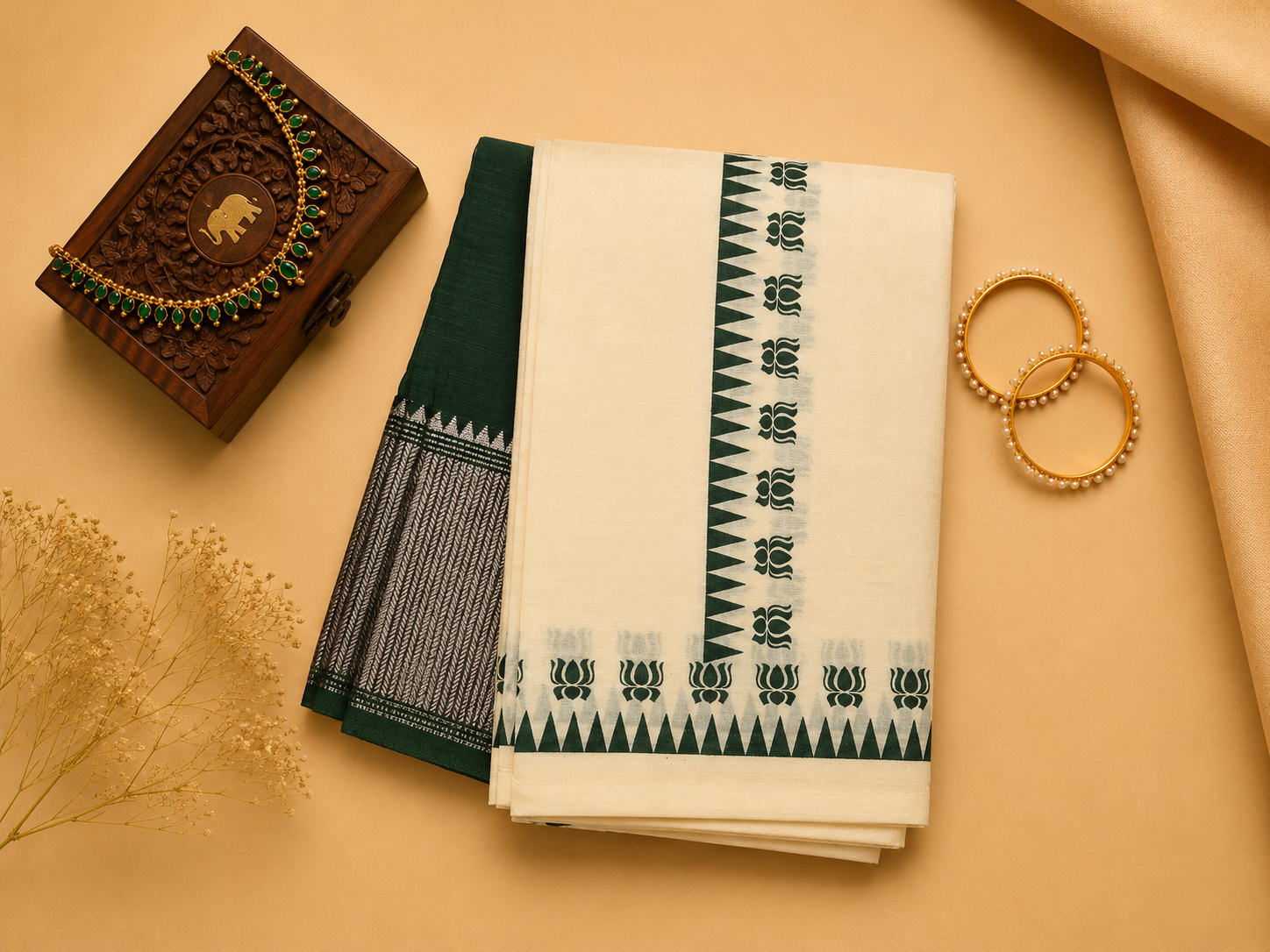 Setmundu + Narayanpet Blouse