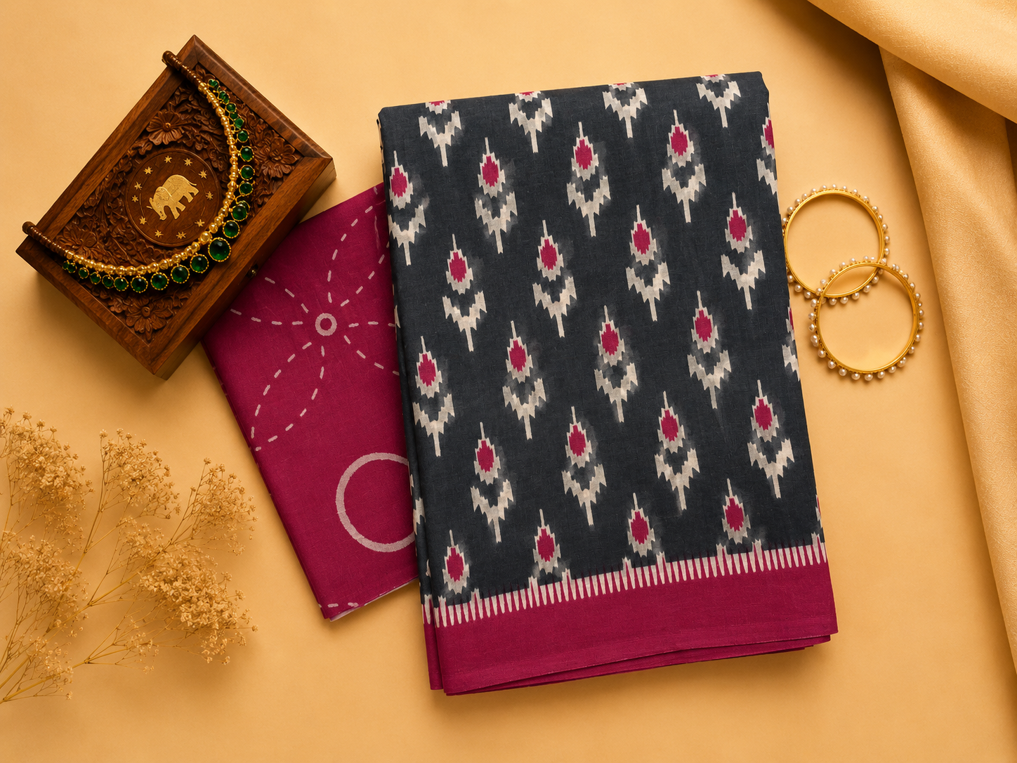 Mulcotton Daily Wear Saree