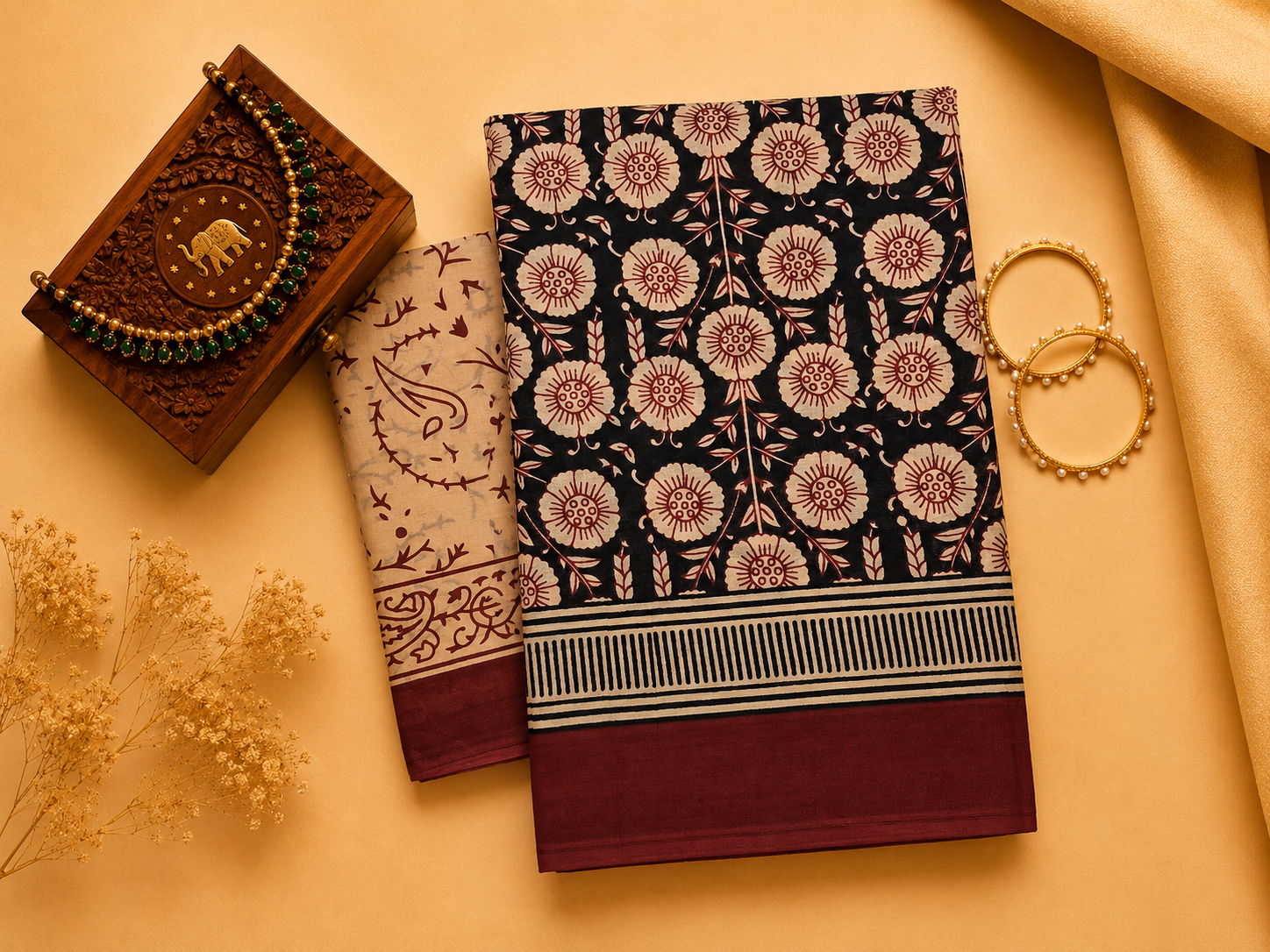 Mulcotton Daily Wear Saree