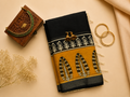 Linen Hand Block Saree