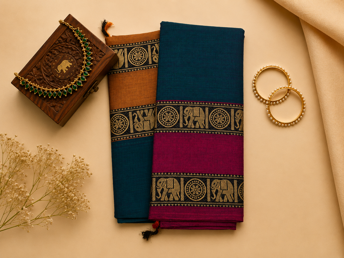 Narayanpethu Ganga Jamuna Saree