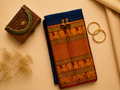 Narayanpeth Elephant Peacock Boarder Saree