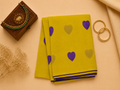 Georgette Heart Embroidery Saree