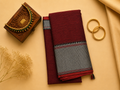Narayanpeth Silver Border Saree