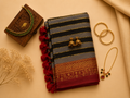 Mul Cotton Banarasi Border Saree
