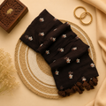 Mul cotton Pavizhamalli Embroidery Saree