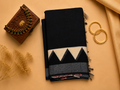 Linen Handblock Saree (Jaipur Saree)