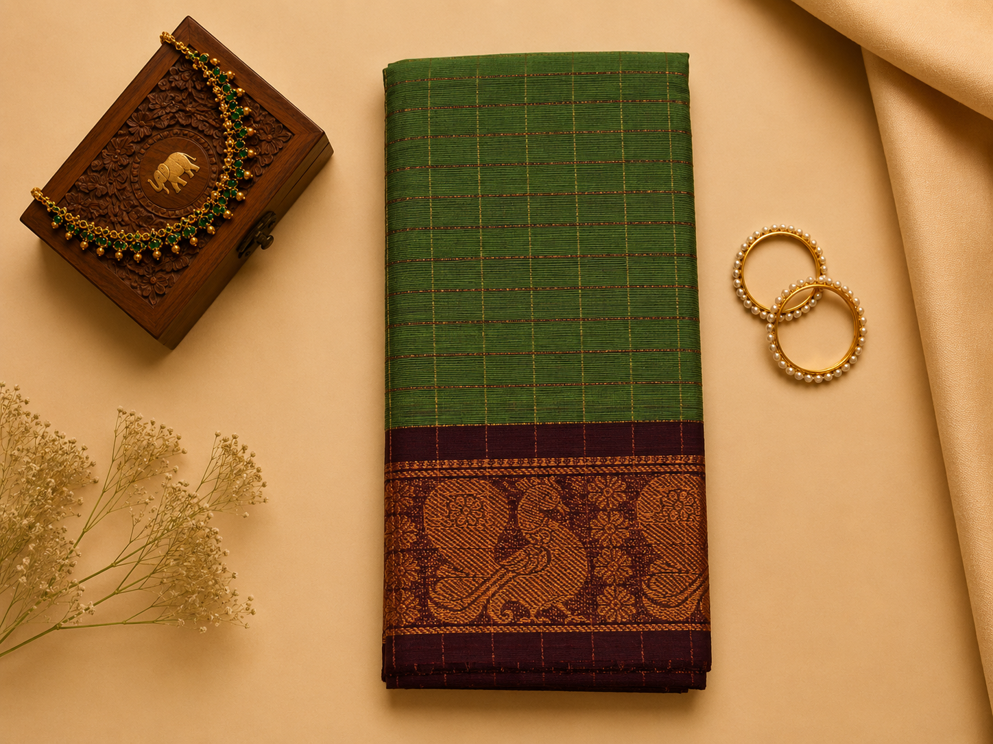 Chettinadu Cotton Saree