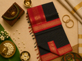 Kalyani Cotton Check Saree