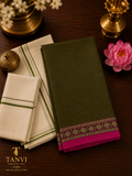 Puliyilakkara SetMundu +Narayanpeth Blouse